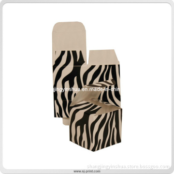 Fancy Zebra Color Cosmetic Paper Packing Box